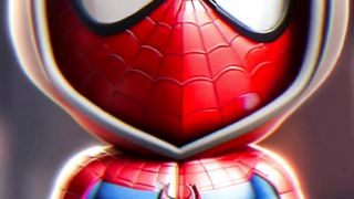 Spiderman but cute create with Ai