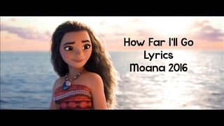 Moana How Far I'll Go Lyrics