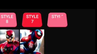 Spiderman style