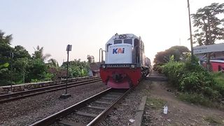 Jakarta Bandung fast train In Indonesia