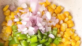 Grilled Masala Corn Sandwich