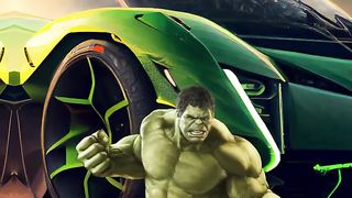 avenger super hero but car