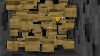 Minecraft: Where do these ores lead me...? #minecraft #minecraftshorts #shorts