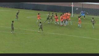 Beautiful freekick