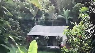 Suasana makan di pedesaan