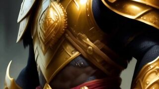 Bison becomes knight