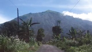 Beutiful pemandangan menuju gunung Merbabu