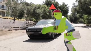 This guy was DRIVING TOO FAST Zach King