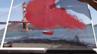 WHY the Golden Gate Bridge is RED Zach King