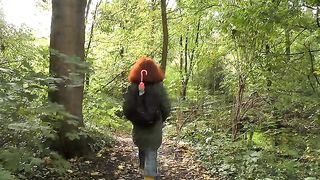 camping in the cool and beautiful forest