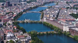 beautiful city view from above2