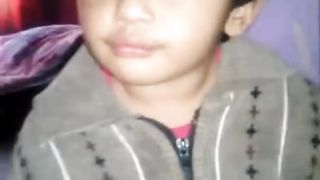 little kid reciting Allah hoo while sleeping