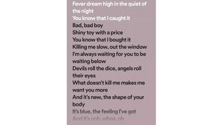 Lyric cruel summer