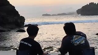 ombak pantai