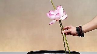 MERANGKAI BUNGA (IKEBANA) SELAMAT PAGI