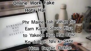 Muja bhi laga tha online work fake hota ha #work #online # Share # subscribe # like