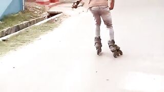 Skating...