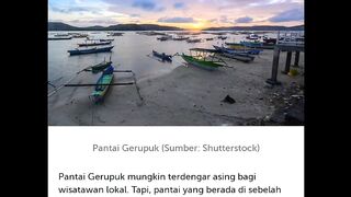 Pantai di lombok Indonesia Part 2
