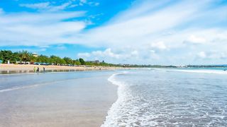 Pantai indah di bali Indonesia