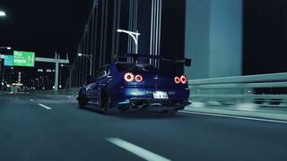 Legendary Nissan R34 GTR is truly the best sports car in the world!