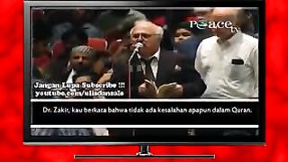 Dr Zakir Naik disputes this person saying there are 20 errors in the Arabic grammar used in the Quran