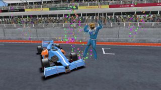 Formula 1 car racing