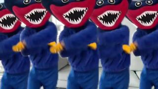 Huggy Wuggy Clone Dance #shorts