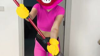 Huggy Wuggy Can Can Dance #shorts