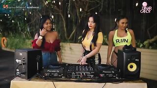 dj dinar candi live peform in bali ( indonesia )