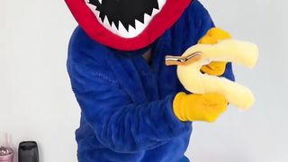 Kissy Missy got scared Alphabet Lore Plush #shorts