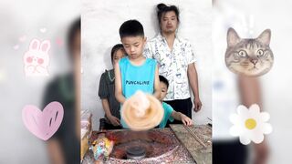 How to make cotton candy! Pig doll