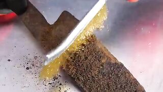 Amazing restoration of old rusty chop-knife ????