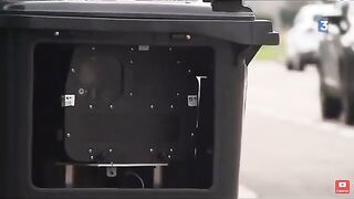 Un radar dans les poubelles