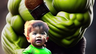 Superheroes with kids