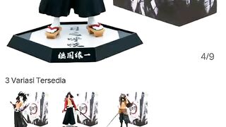 Action Figure Kokushibou Juuni Kitsuki Yoriichi Gyudataro Daki Action Figure Kimetsu No Yaiba