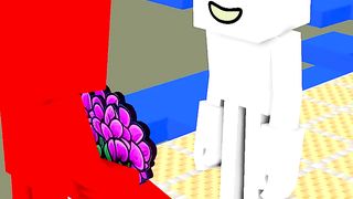 MONEY RUN 3D CHALLENGE - Minecraft Animation with Garten of BanBan #shorts