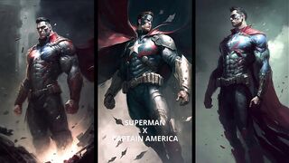DC and Marvel Characters Merged-Ai Generated Fusions