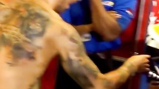 Respect moment in Football