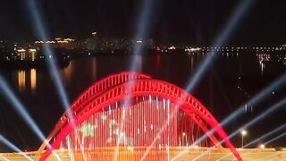 Waɗanne dukiya ne a Jiangxi ba ka sani ba, Nanchang ya daɗa Aixihu Bridge Light Show, netizens: Hasken Jiangxi da gaske suna da ban sha'awa