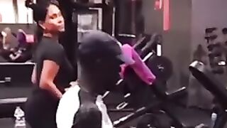 En salle de sport
