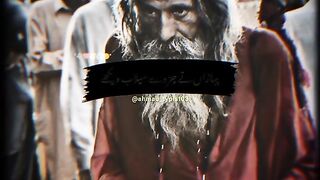 Sad video| shero shairi video |hurain videos