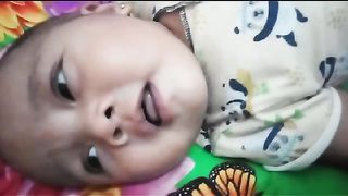 My baby bercerita