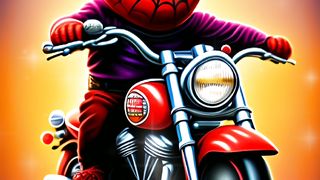 Marvels superhero vehicle by AI