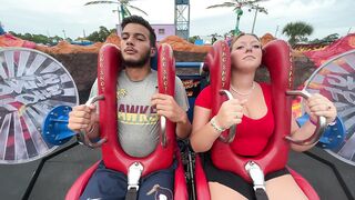 This is their first date, and she is not totally convinced that is was a good idea.