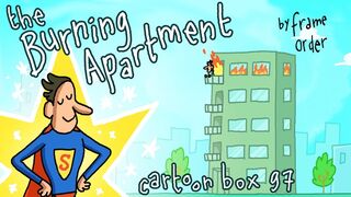 The Burning Apartment Starring Superman