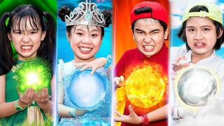 Fire, water, air, and earth, four element vs mommy