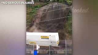 Most SCARY Rockfalls, Landslides & Avalanches Caught On Camera