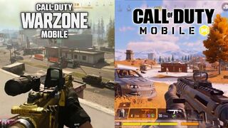 Call of duty vs call of duty warzone mobile