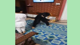 Pakistani Kids Dirilis Ertugrul Gazi Fighting song with reaction and performance, mast watch ,