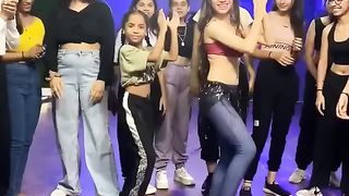 10 yrs old girl rocked my Bellydance choreography - Afgan Jalebi - Ojasvi Verma #shorts #bellydance